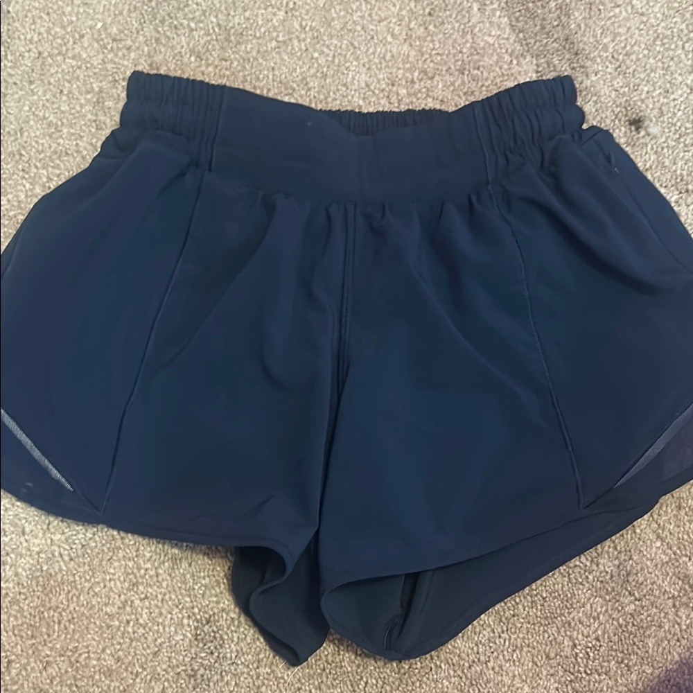 Women's Navy Blue Shorts